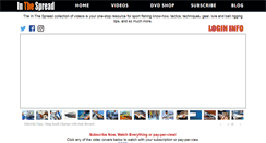 Desktop Screenshot of inthespread.com